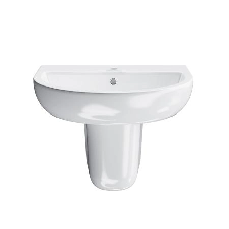 Раковина Kerama Marazzi BUONGIORNO БОНДЖОРНО BG.NN.wb.55 подвесная 55, белая глянцевая