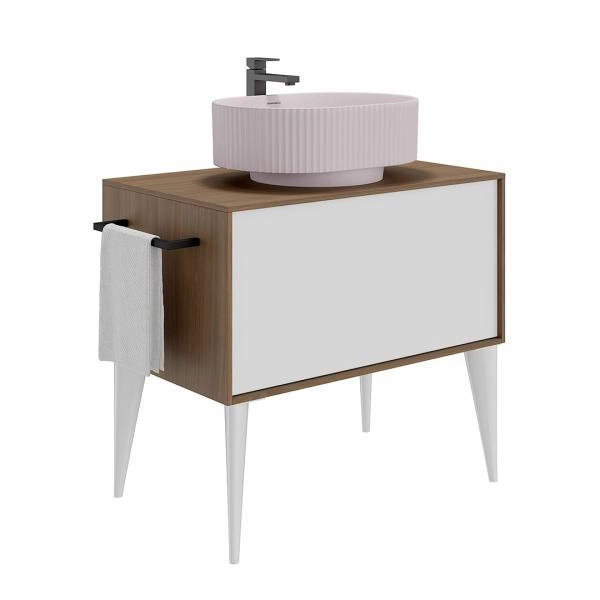 Ножка Kerama Marazzi ATOLLO АТОЛЛО ATlg.32\CL Коно классические, белые матовые