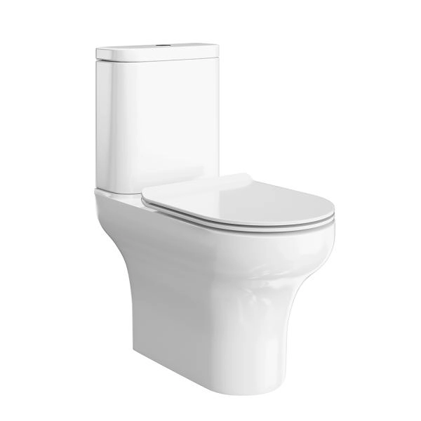 Унитаз Kerama Marazzi BUONGIORNO БОНДЖОРНО BG.wc.01 напольный безободковый, белый глянцевый