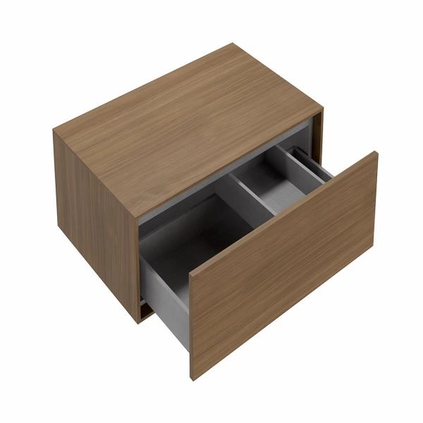 Тумба Kerama Marazzi ATOLLO АТОЛЛО AT.80\WD напольная/подвесная с ящиком 80, деревянная