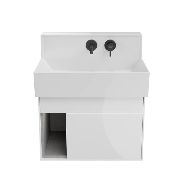 Тумба Kerama Marazzi TECNOLOGICA M ТЕКНОЛОДЖИКА М LO.M.65\WHT ба Logica M/Лоджика М подвесная 2 выдвижных ящика 65, белоснежный