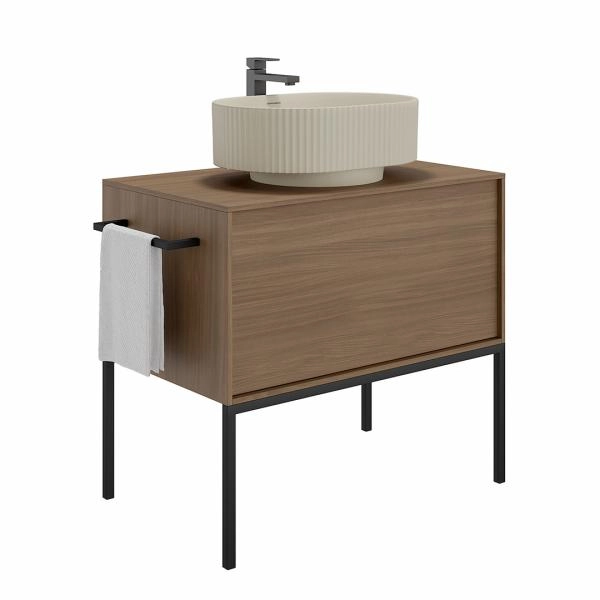 Держатель для полотенец Kerama Marazzi ATOLLO АТОЛЛО ATrl.30\M черный матовый