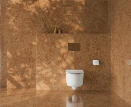 Унитаз Kerama Marazzi ЭЛЕГАНС KMELWC53GWH2 подвесной безободковый, белый глянцевый
