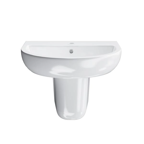 Полупьедестал Kerama Marazzi PRO ПРО PRO.hcol.02 подвесной, белый глянцевый