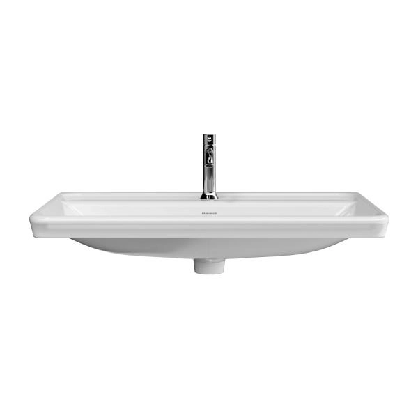 Раковина Kerama Marazzi ЭЛЕГАНС KMELWB80GWH1 мебельная\подвесная 80 см с одним отверстием, белая глянцевая