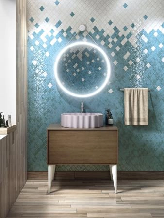 Тумба Kerama Marazzi ATOLLO АТОЛЛО AT.80\WD напольная/подвесная с ящиком 80, деревянная