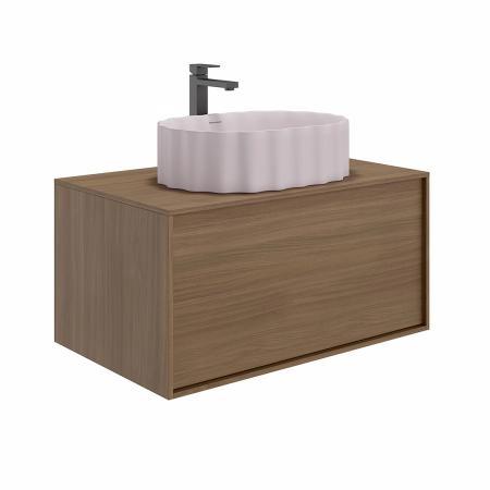 Тумба Kerama Marazzi ATOLLO АТОЛЛО AT.80\WD напольная/подвесная с ящиком 80, деревянная