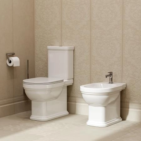 Унитаз Kerama Marazzi POMPEI ПОМПЕИ PO.wc.01 напольный, белый глянцевый